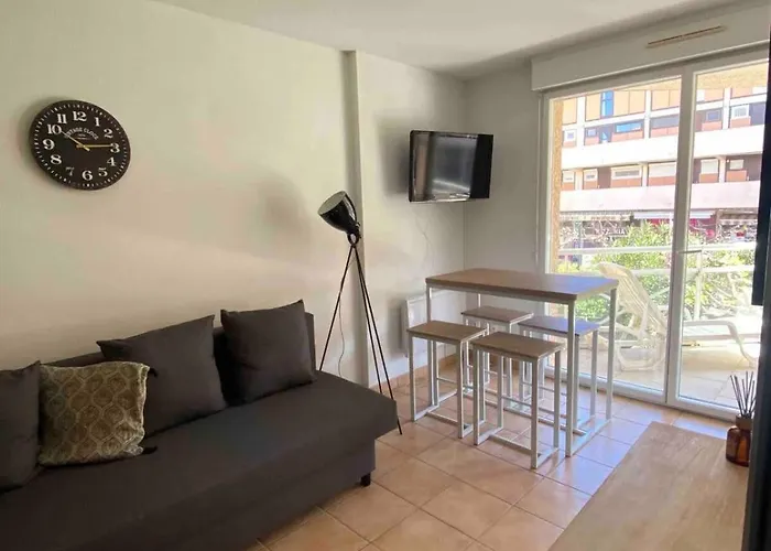 Valras-loc - T2 Piscine Terrasse * Valras-Plage